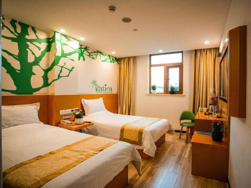 Vatica Shangdong Zaozhuang Tengzhou Railway Station Hotel Exterior foto