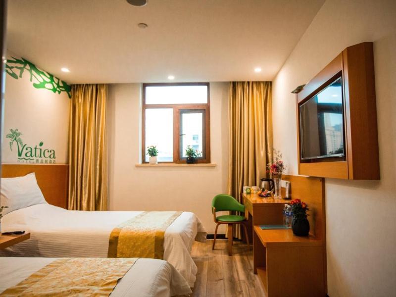Vatica Shangdong Zaozhuang Tengzhou Railway Station Hotel Exterior foto
