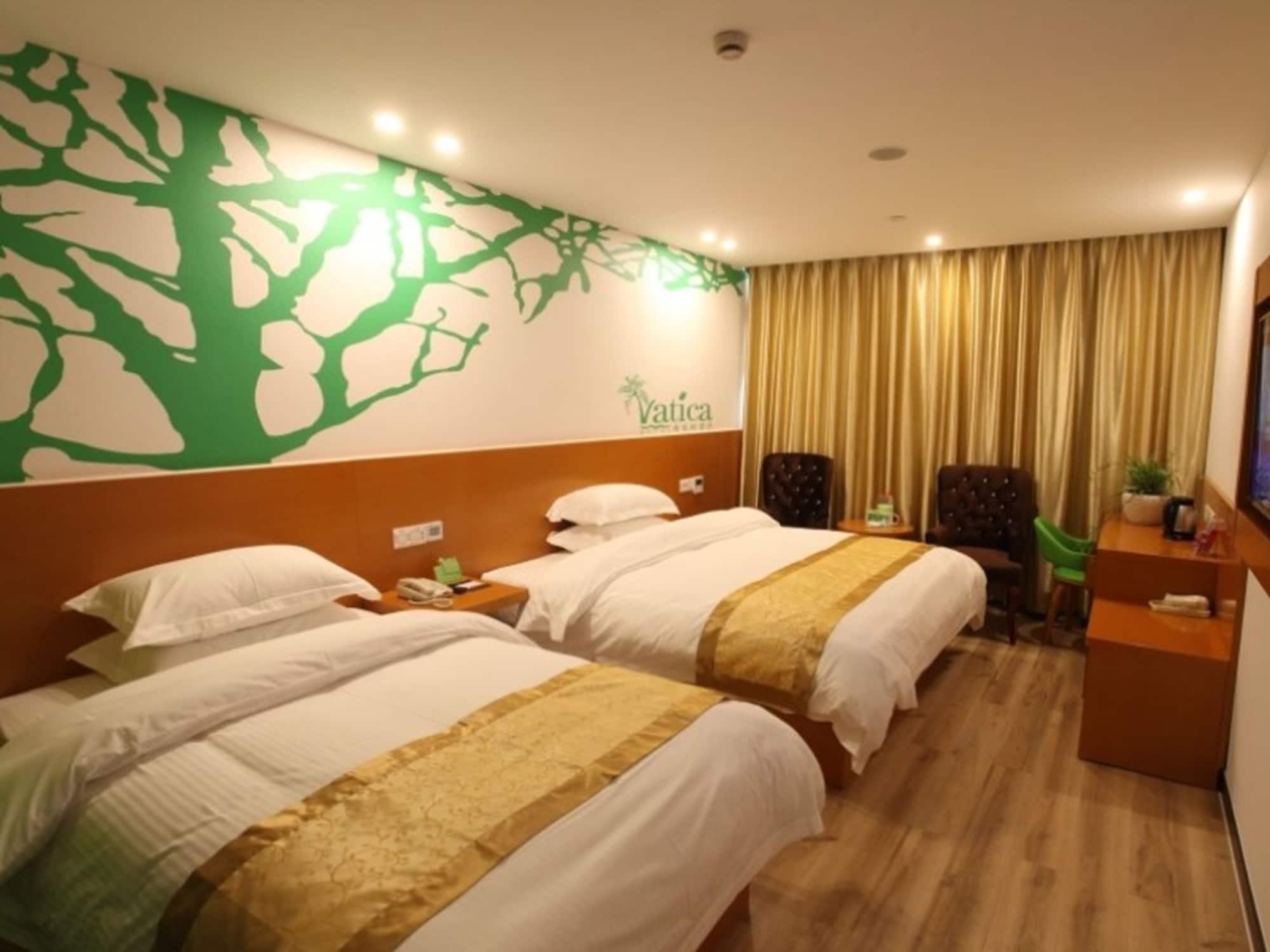 Vatica Shangdong Zaozhuang Tengzhou Railway Station Hotel Exterior foto